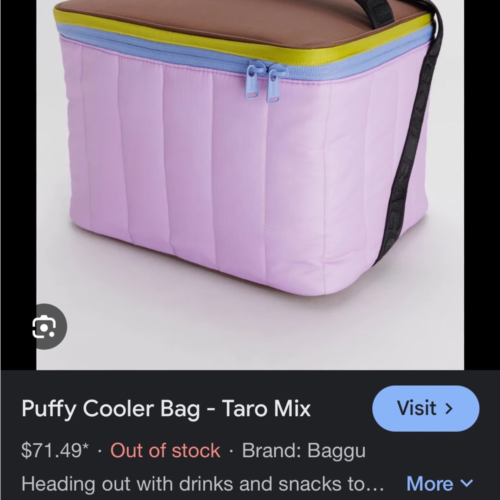 ISO BAGGU PUFFY COOLER BAG